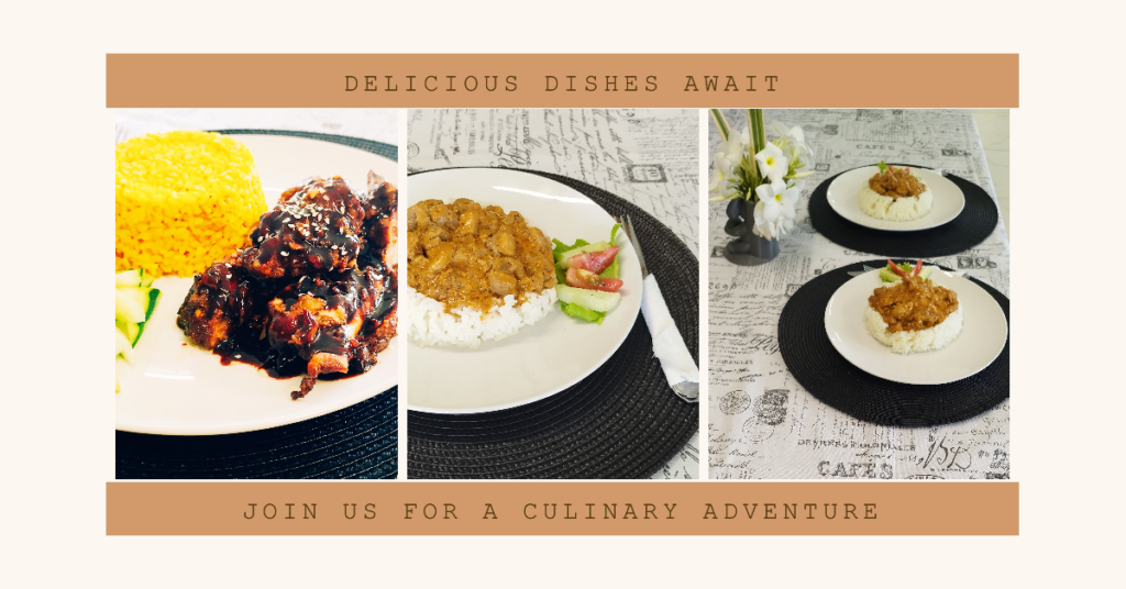 Dinner menu at Toafa Café